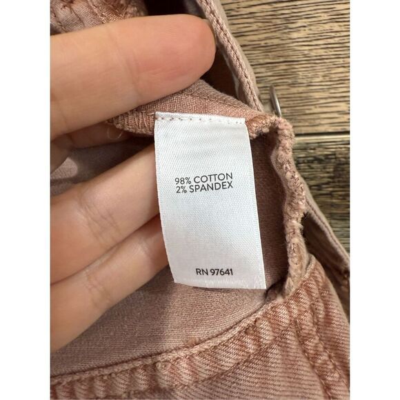 J Jill Denim Jean Jacket Womens Pink Button Up Trucker Stretch Pockets Sz SP - Picture 5 of 9